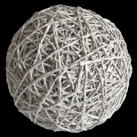 Paper ball by Ivano Vitali